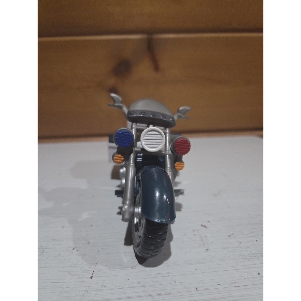 Tonka Hasbro Funrise Police Motorcycle Sounds Lights Black Bike Tested 2014 ZD3